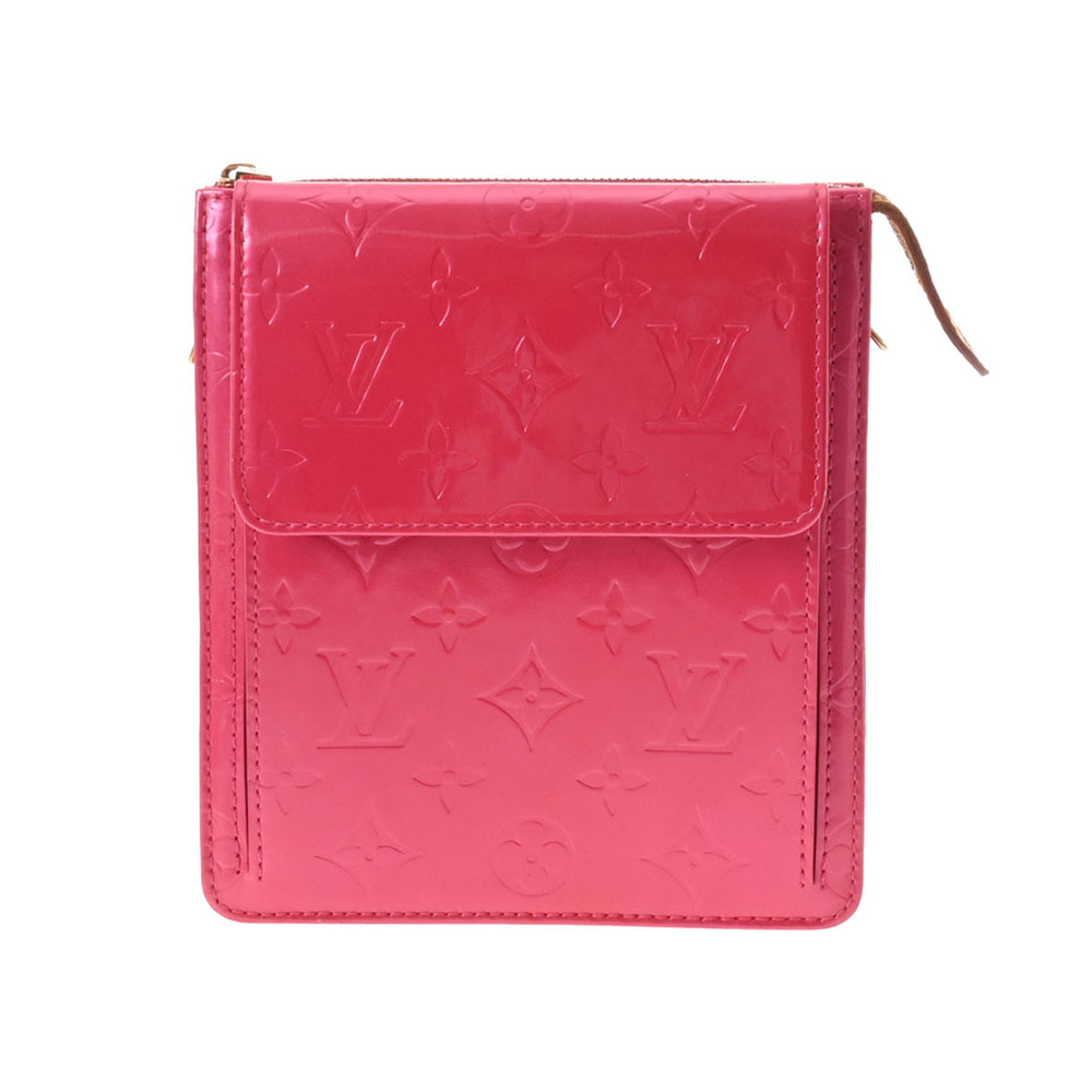 Louis Vuitton Vernis Motte Fuchsia Pink Monogram Shoulder Bag